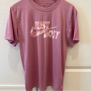 Nike Mauve 'Just Do It' Tee